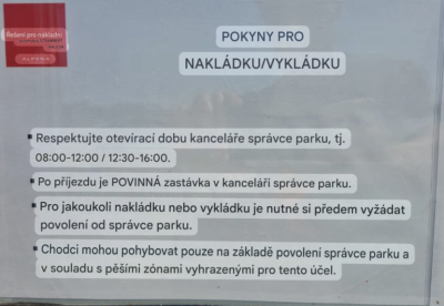 Mapa areálu
